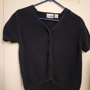 Blue Shirt Sleeved Sweater